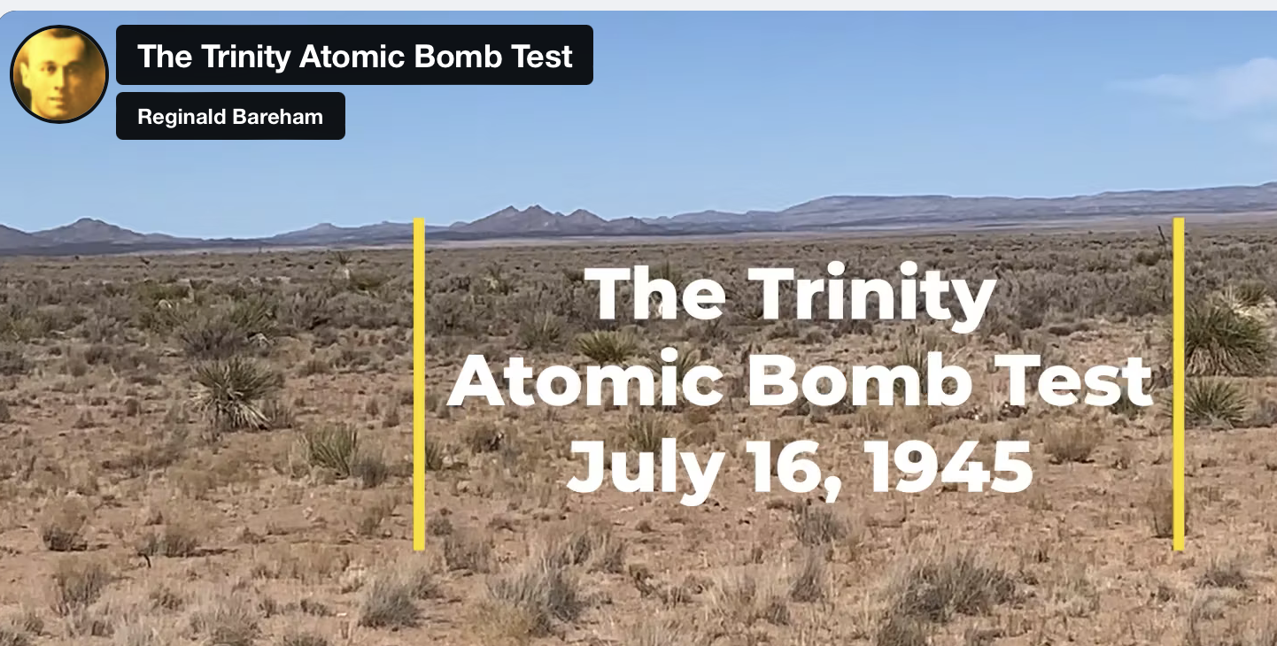 Trinity Test Yield The Trinity Atomic Bomb Test, is this where it all started? – Life and ...